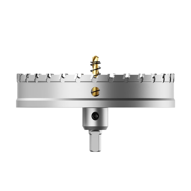 GSTK Upgraded Heavy Duty Carbide Hole Saw 165mm|6-1/2",Metal Steel Hole Saw Drill Bit,TCT Hole Cutter-Alloy Hardness Upgraded, Life Upgraded, Ideal for Stainless Steel, mild Steel, Iron, Copper,etc - Image 1